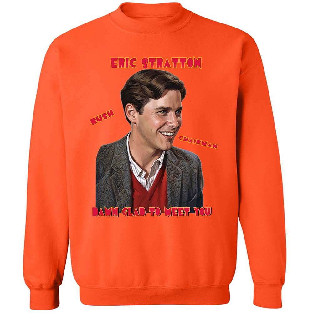 Classic Unisex Sweatshirt - LNT8E72Y - Orange - 12