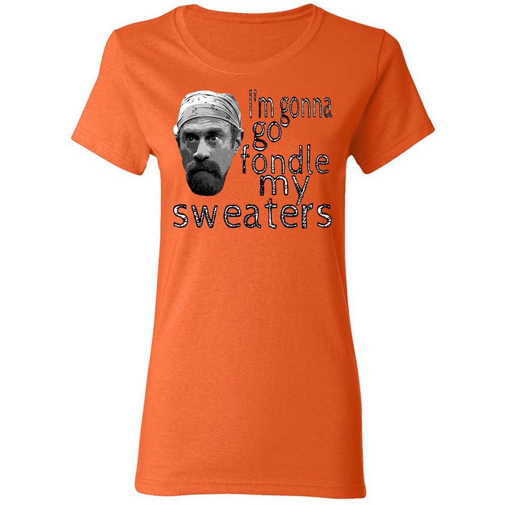 Fondle my sweaters - Orange - 12