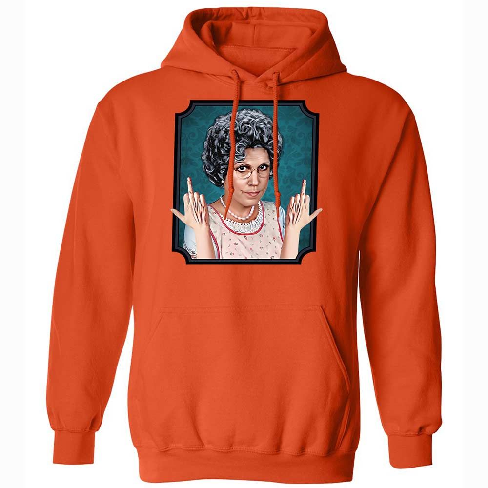Classic Unisex Hoodie - ZJ66FCEJ - Orange - 12