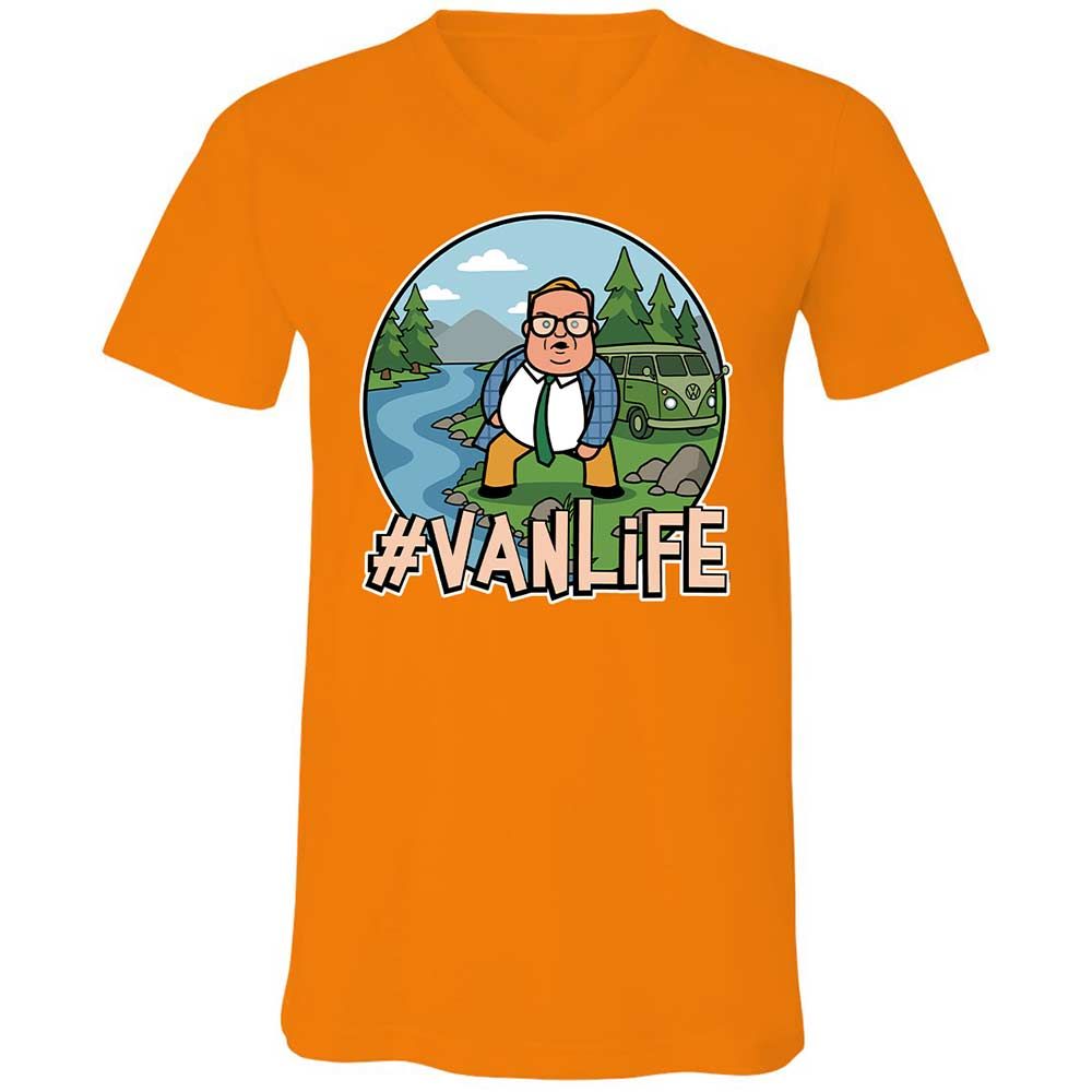 Vanlife living in a van down by the river - Orange - 12