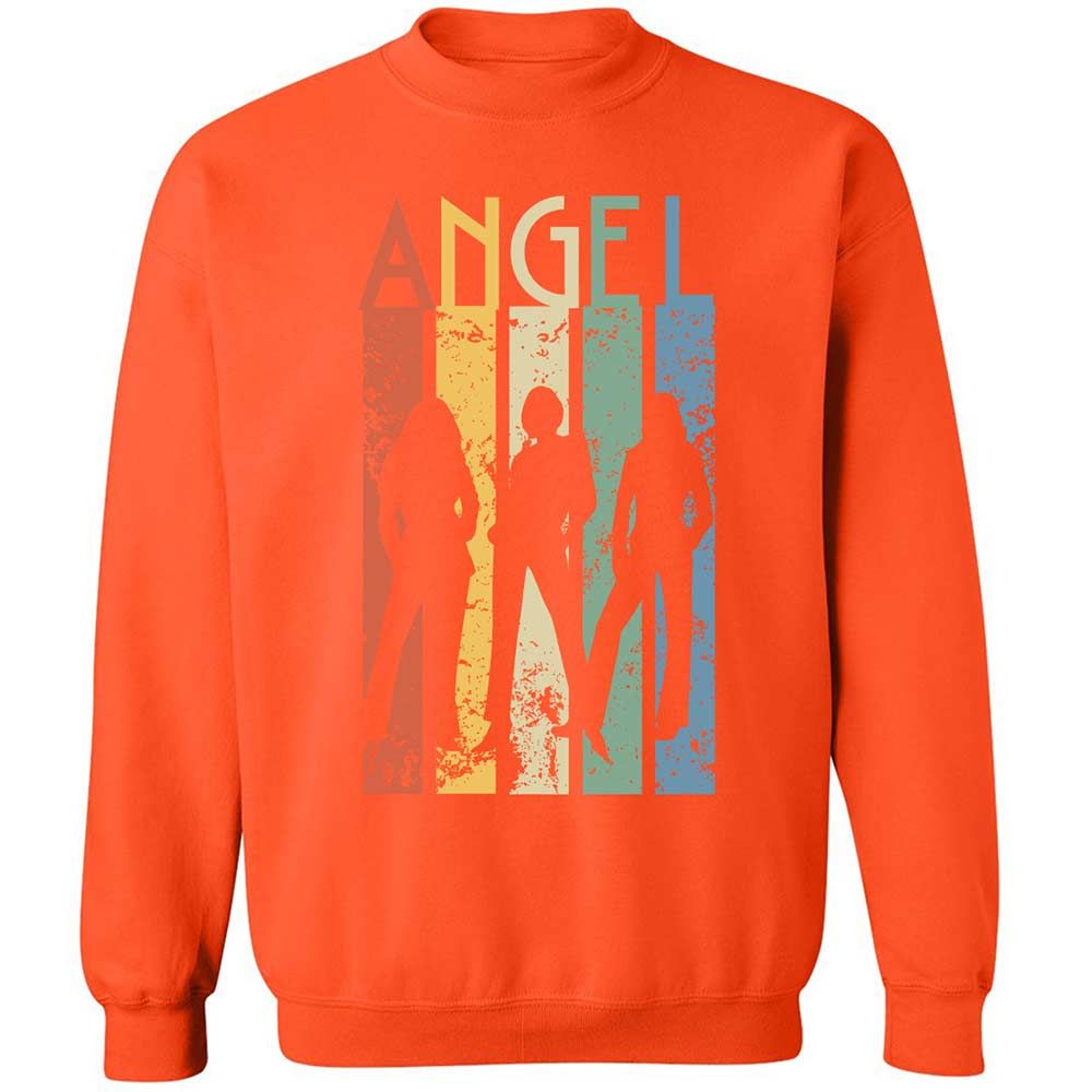 Classic Unisex Sweatshirt - HVWP8CLU - Orange - 12