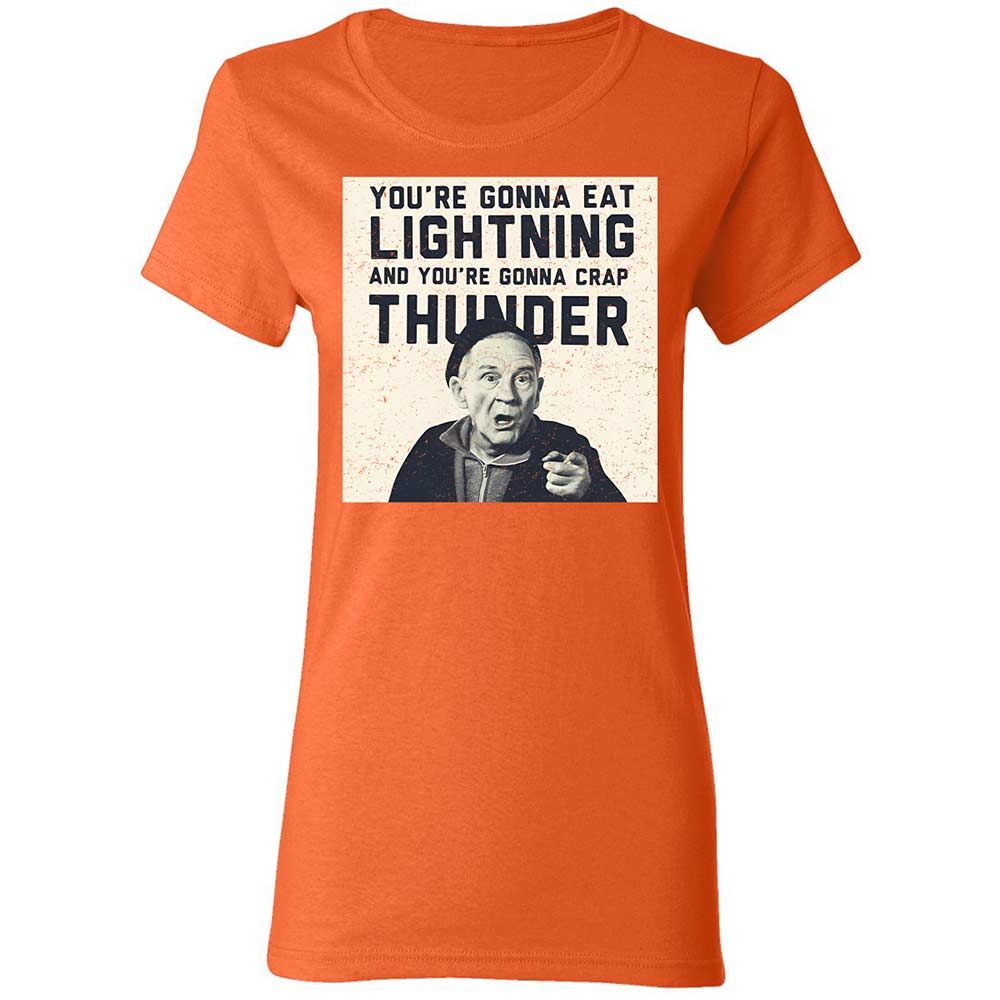 Women's T-Shirt - 89QRDMYG - Orange - 12