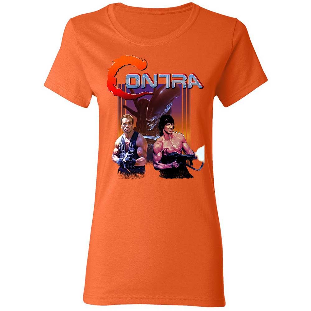 Women's T-Shirt - W9CV388R - Orange - 12