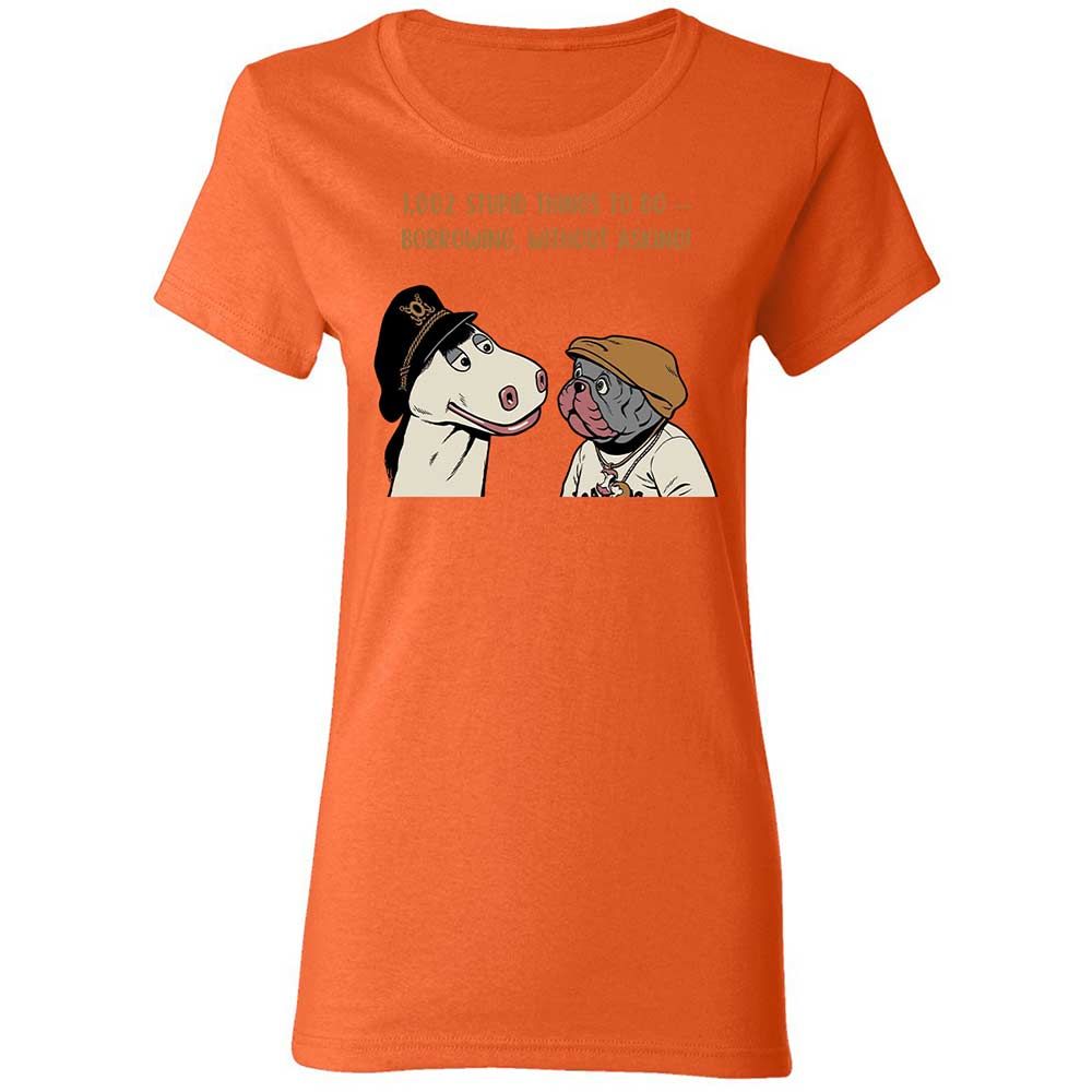 Women's T-Shirt - WTE9UQTB - Orange - 12