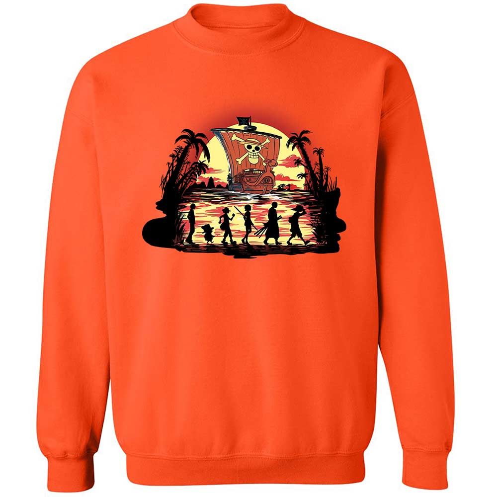 Classic Unisex Sweatshirt - YUN19S6V - Orange - 12