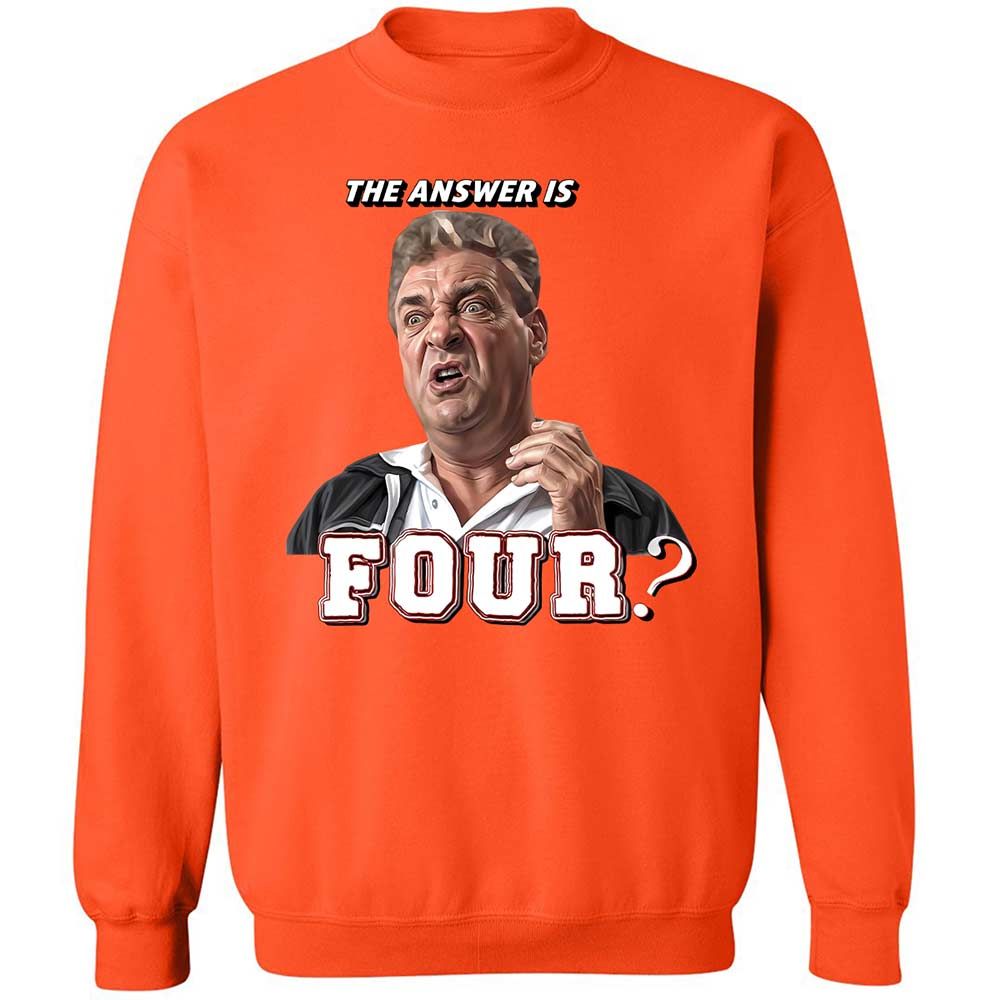 Classic Unisex Sweatshirt - M8FCKTZ7 - Orange - 12