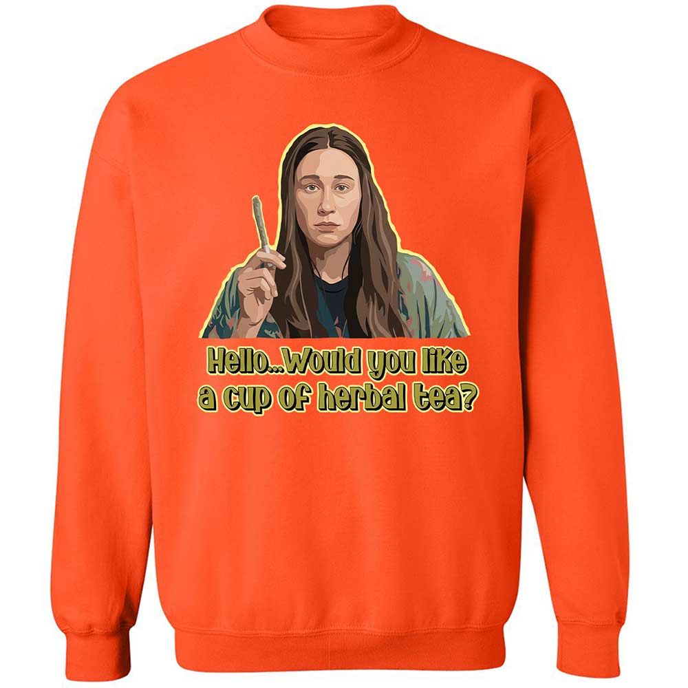 Classic Unisex Sweatshirt - V56CKU68 - Orange - 12