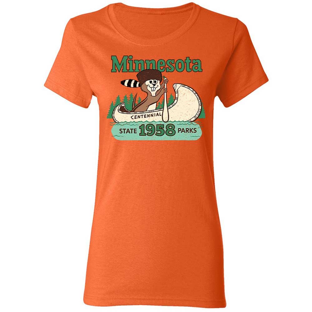 Women's T-Shirt - 4EW6CFYT - Orange - 12