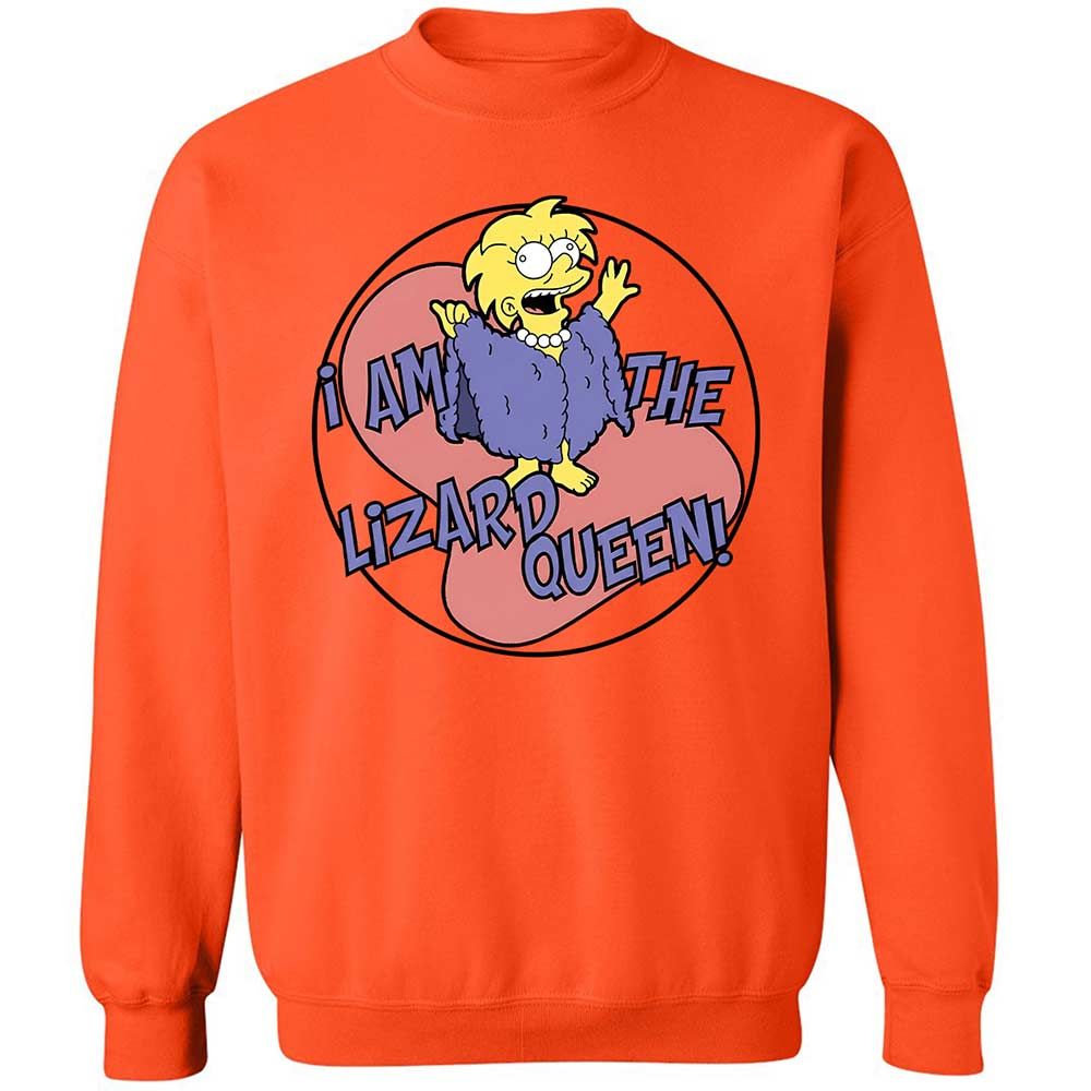 I am the Lizard Queen - Orange - 12