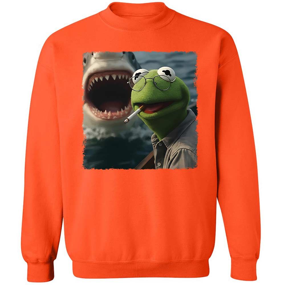 Classic Unisex Sweatshirt - B4UXAXHK - Orange - 12