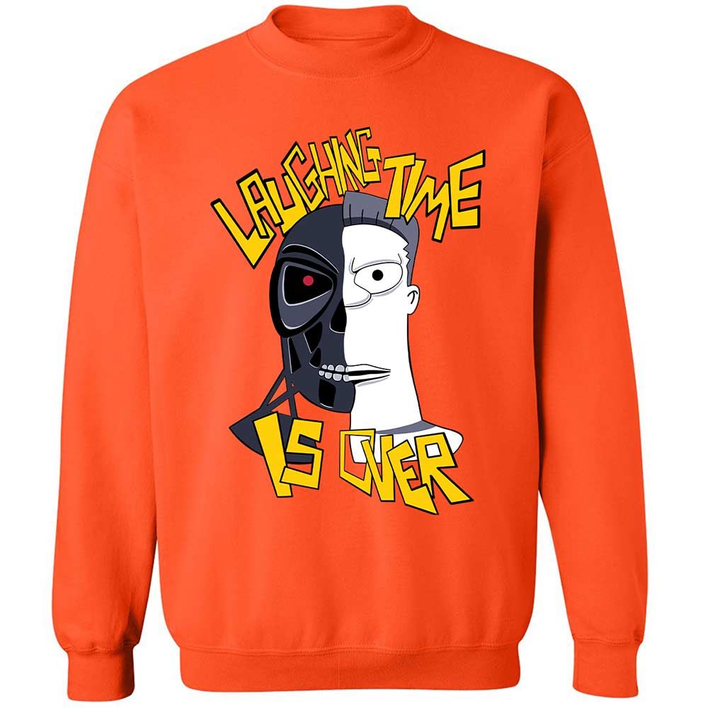 Laughing time is over - Orange - 12