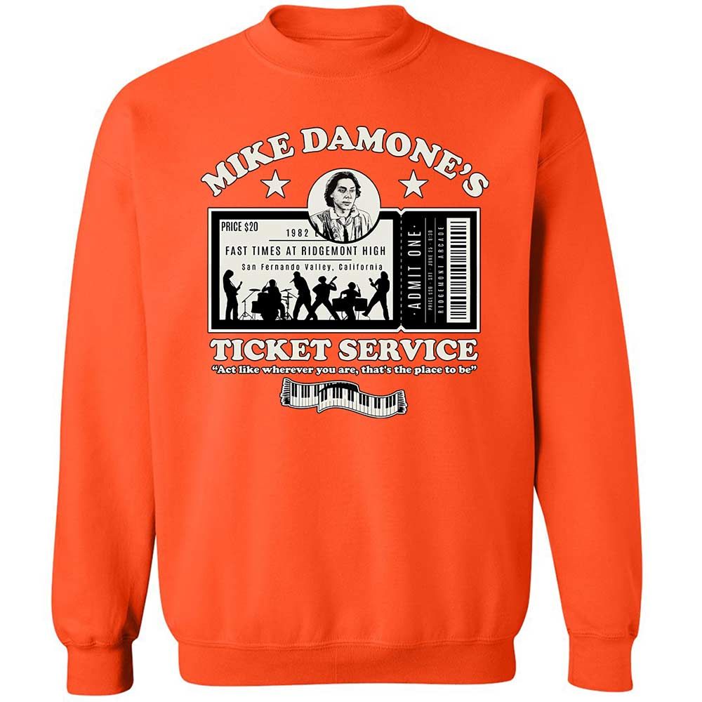 Damone's Ticket Service - Orange - 12