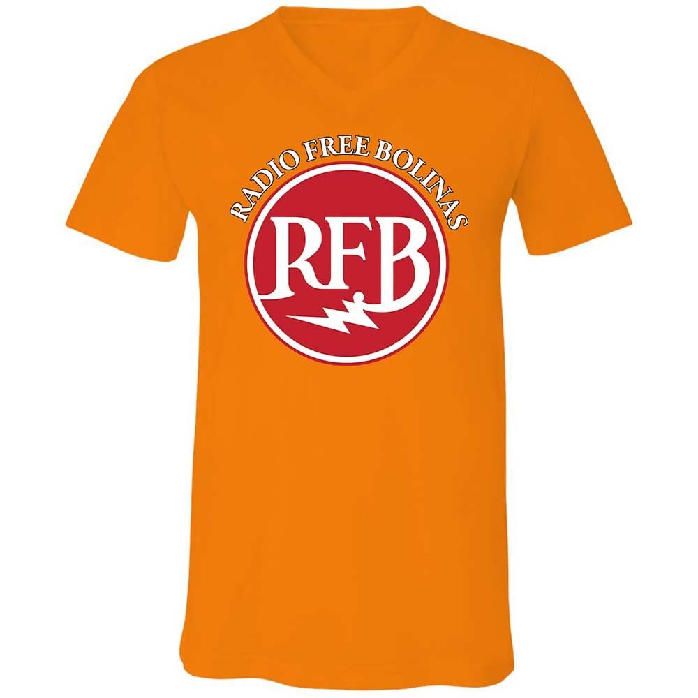 Unisex V-Neck T-Shirt - U986ARA4 - Orange - 12