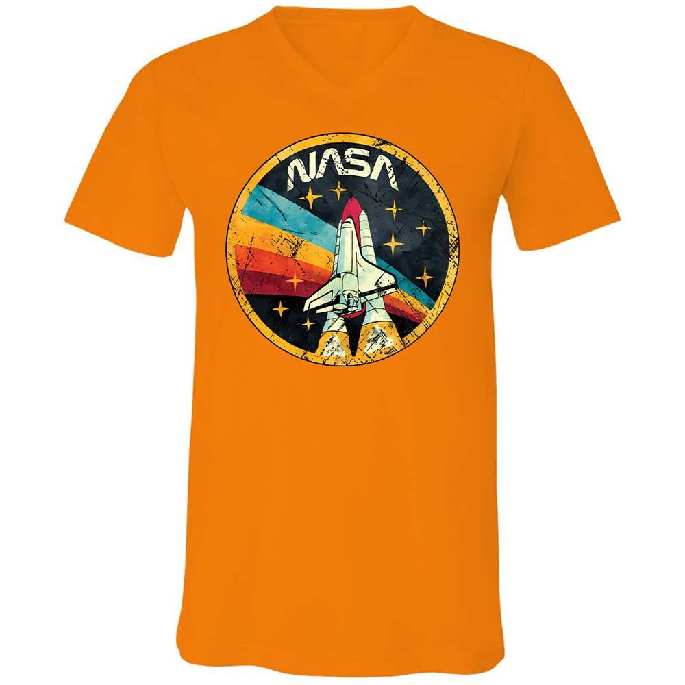 USA Space Agency Vintage Colors - Orange - 12