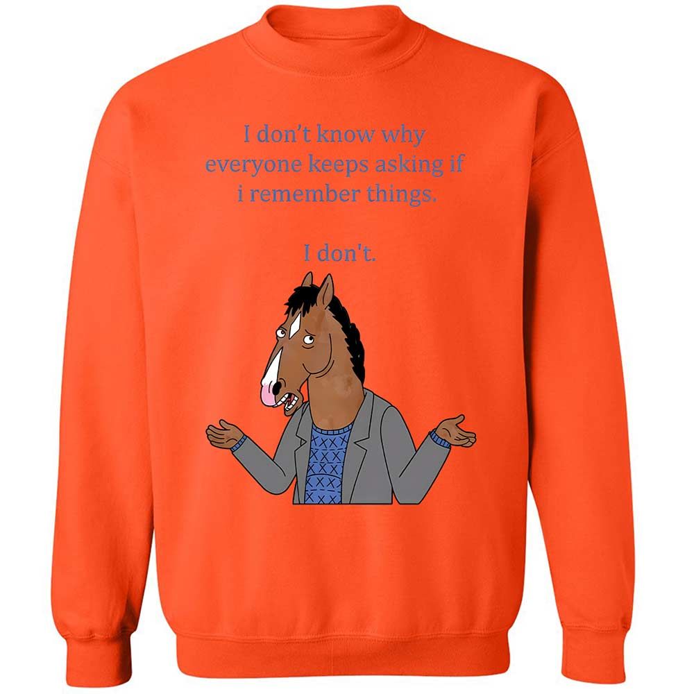 Classic Unisex Sweatshirt - WAJKLE1Y - Orange - 12