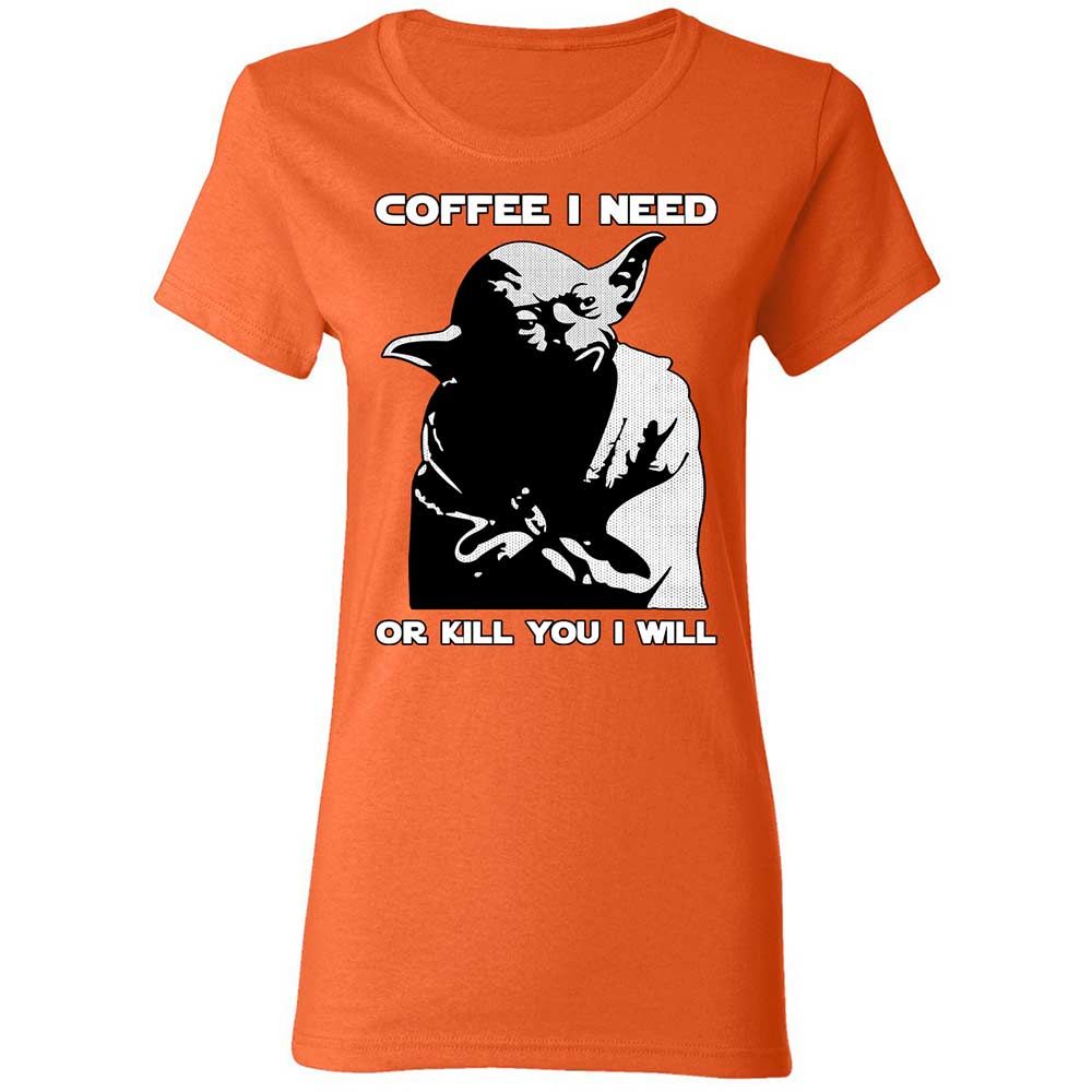 Coffee I Need - Orange - 12
