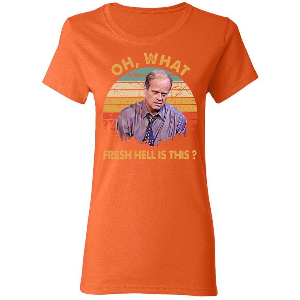 Oh What Fresh Hell Is This - Orange - 12