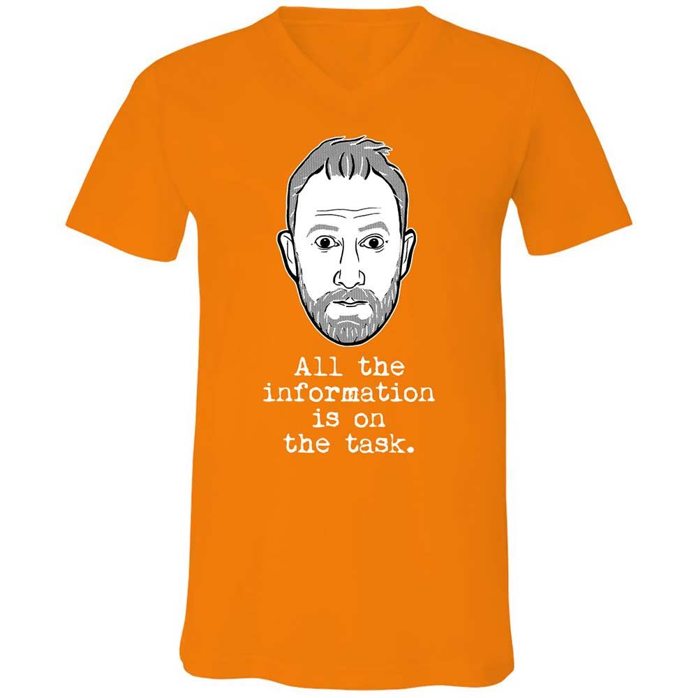 All the information is on the task - Orange - 12
