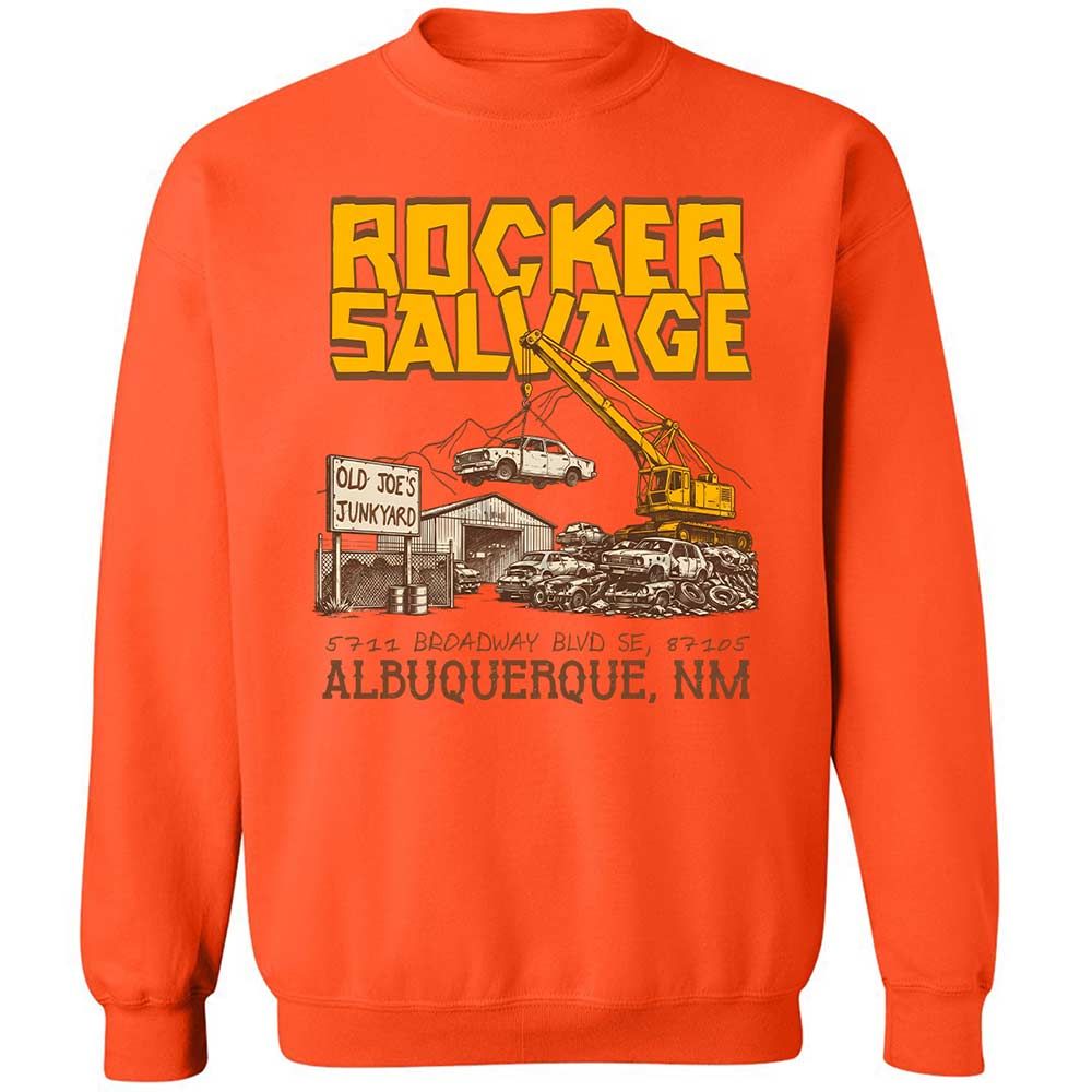 Classic Unisex Sweatshirt - 9A4XVVQA - Orange - 12