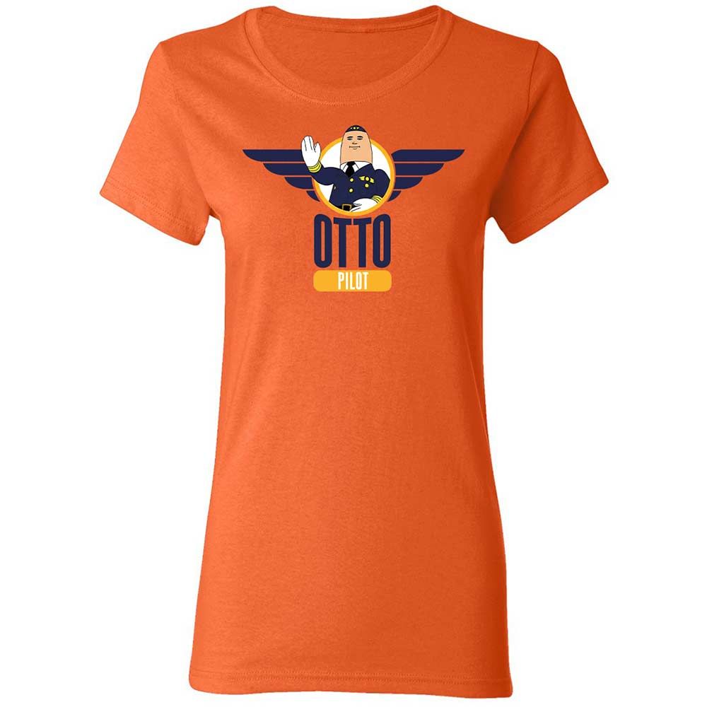 Women's T-Shirt - B1D2WJWU - Orange - 12