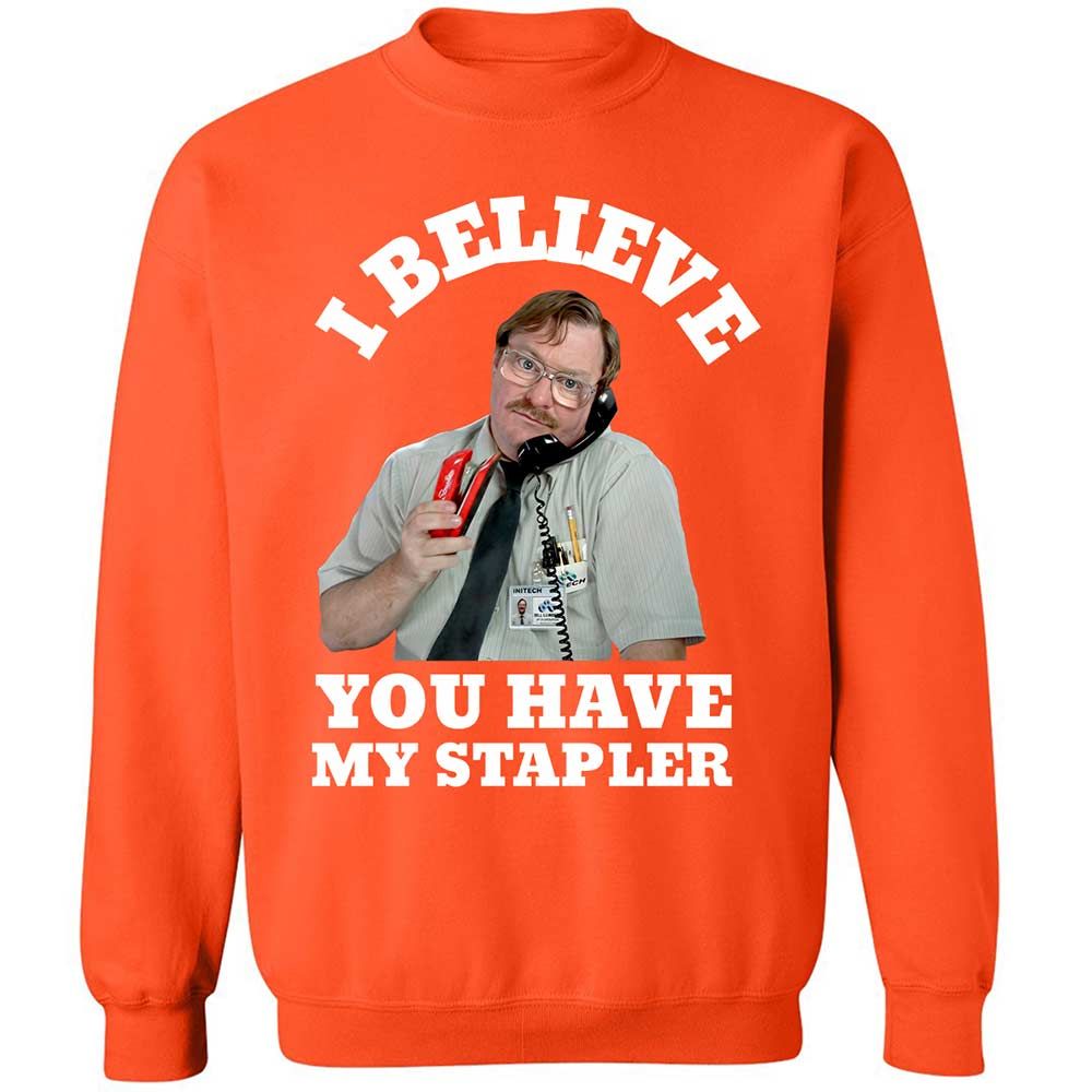 Classic Unisex Sweatshirt - QDR9LBFN - Orange - 12