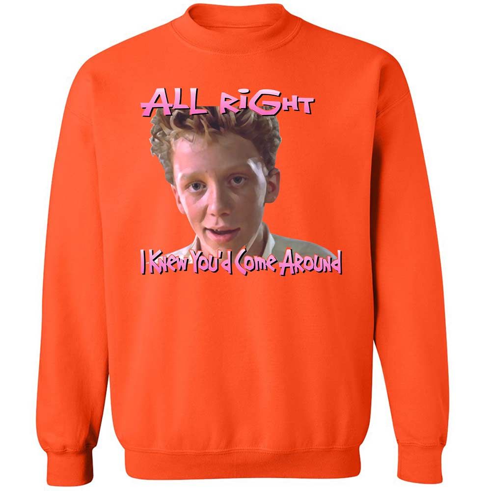 Classic Unisex Sweatshirt - W84LUXGE - Orange - 12