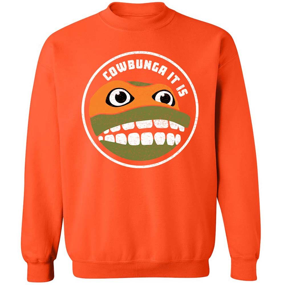 Classic Unisex Sweatshirt - 496J93RT - Orange - 12