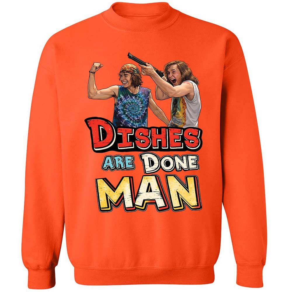 Classic Unisex Sweatshirt - FZUNHL9V - Orange - 12