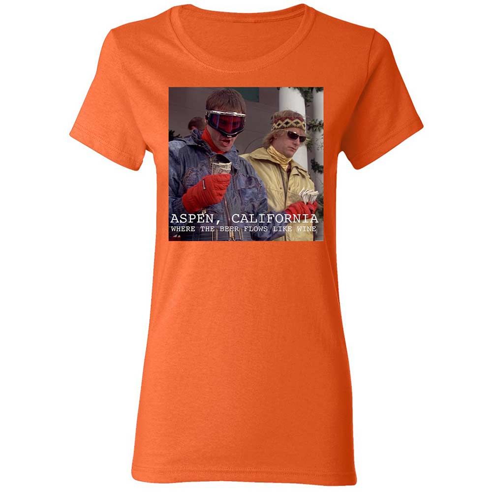 Women's T-Shirt - A6J6ZP1J - Orange - 12