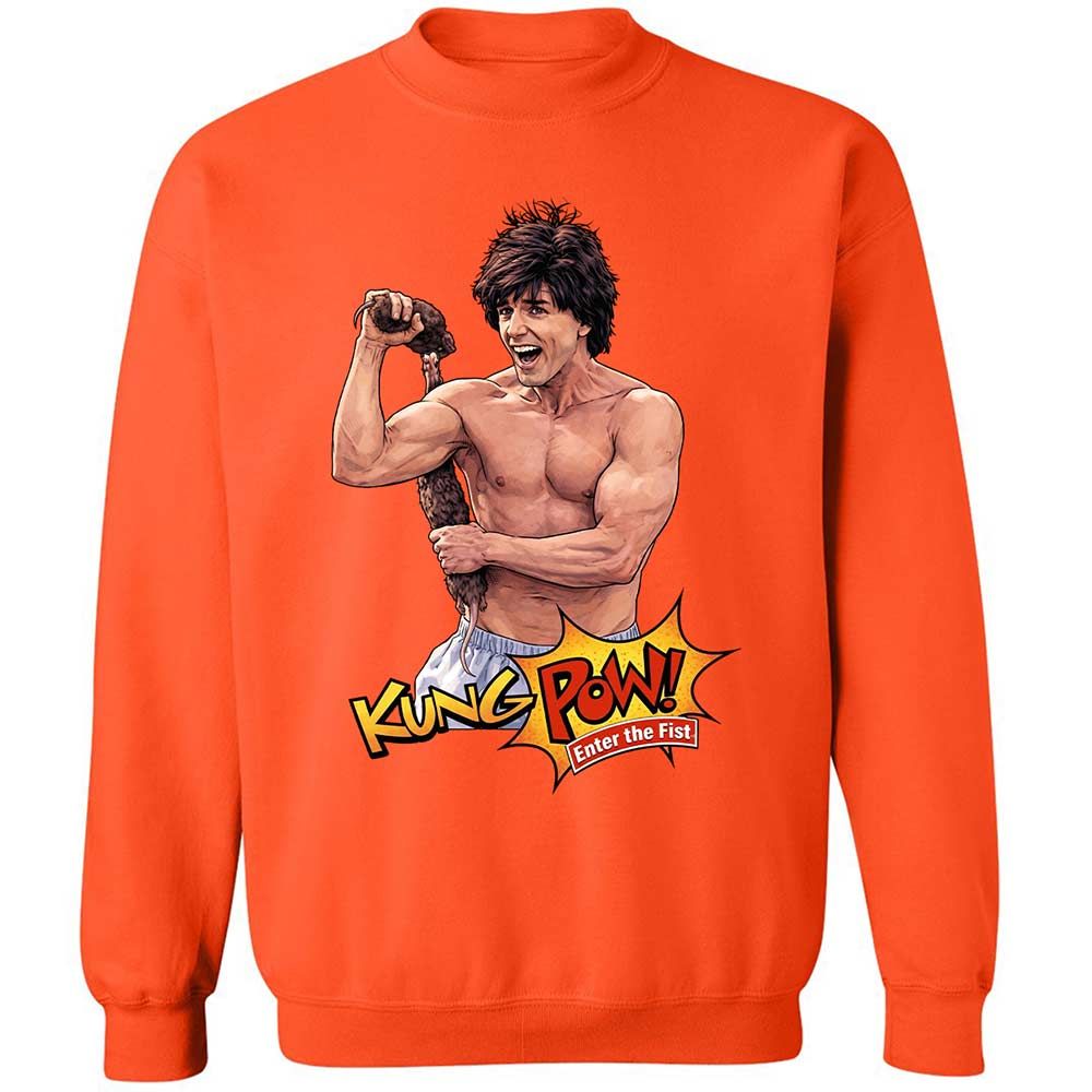 Classic Unisex Sweatshirt - MRYLFZ4K - Orange - 12