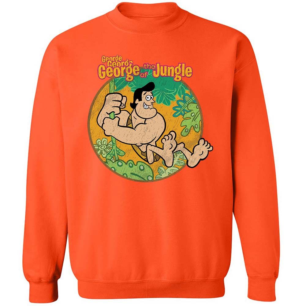 Classic Unisex Sweatshirt - SR3AWW8F - Orange - 12