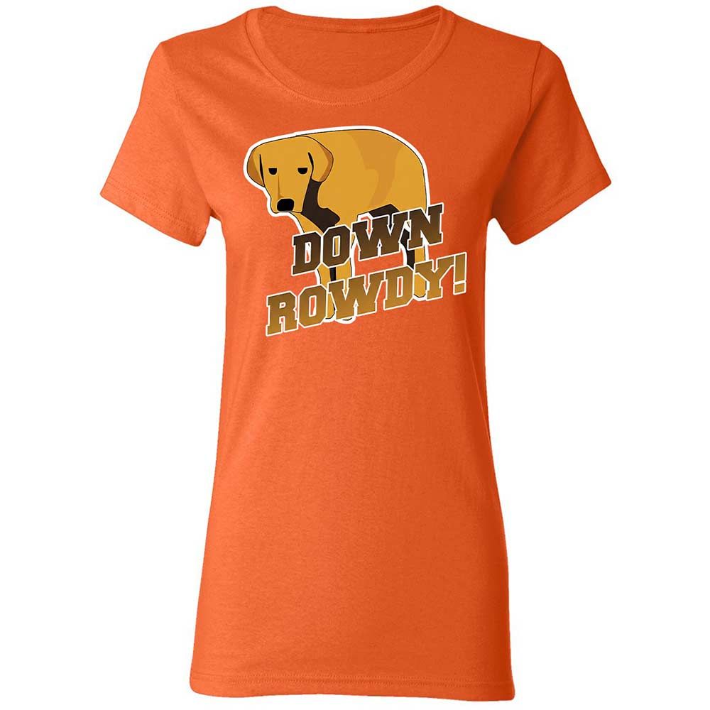 Women's T-Shirt - LXZDDWNR - Orange - 12