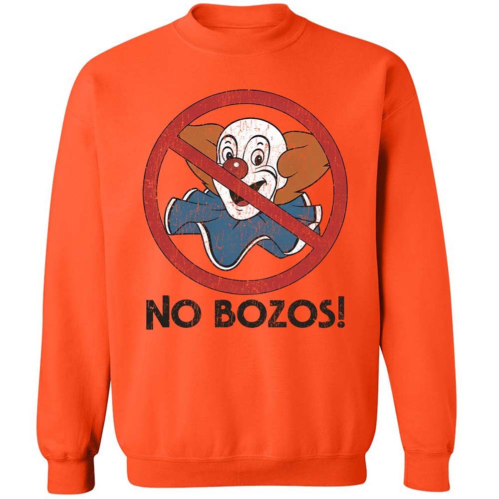No Bozos - Orange - 12