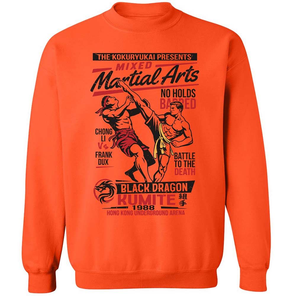 Classic Unisex Sweatshirt - 5JSDGT8Q - Orange - 12