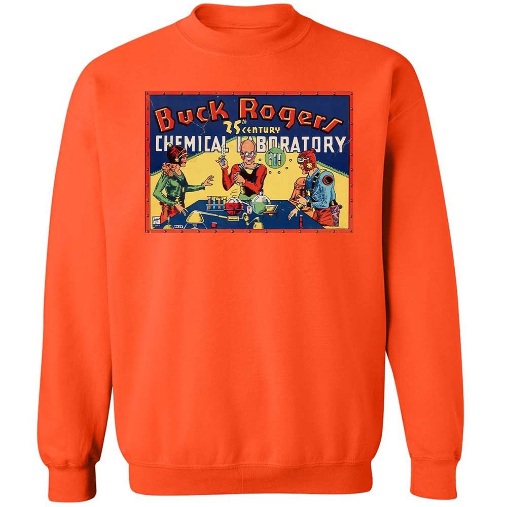 Classic Unisex Sweatshirt - RQE5U7KR - Orange - 12