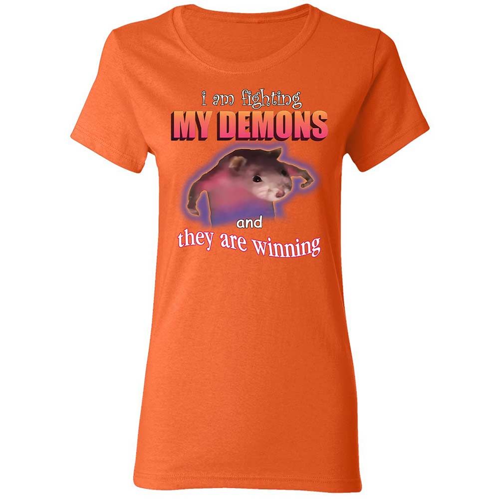 I'm fighting my demons - Orange - 12