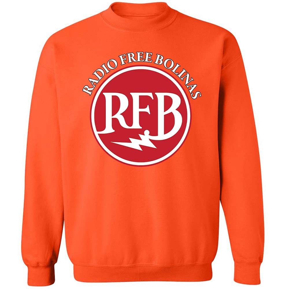 Radio Free Bolinas - Orange - 12