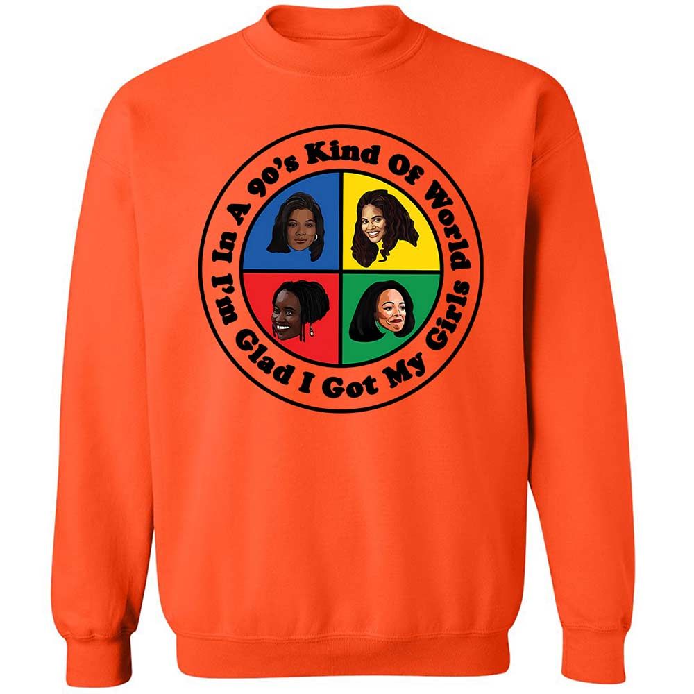 Classic Unisex Sweatshirt - X7JFNVJF - Orange - 12
