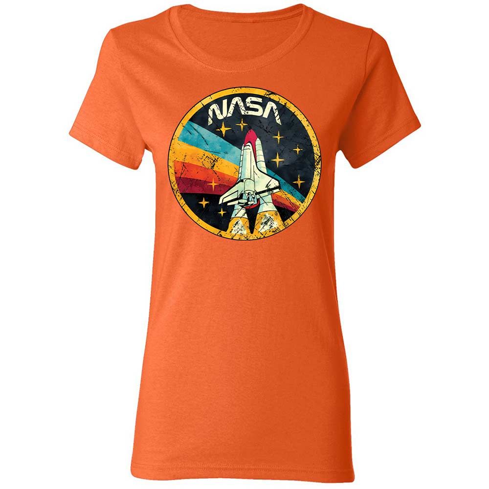 USA Space Agency Vintage Colors - Orange - 12