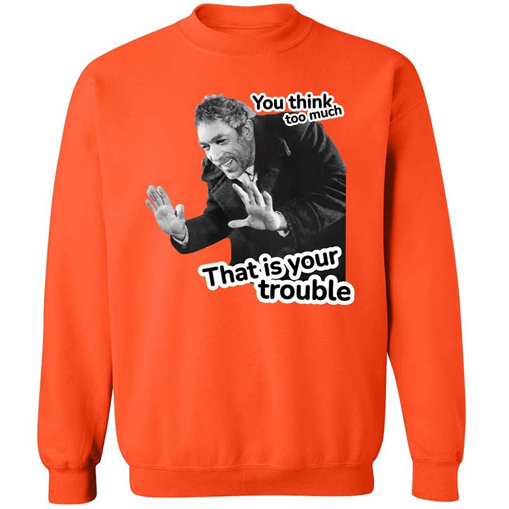 Classic Unisex Sweatshirt - 351P7HYU - Orange - 12