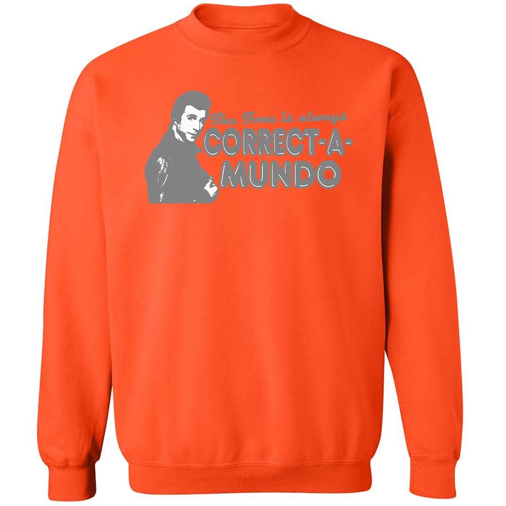 Classic Unisex Sweatshirt - XRXD5VDW - Orange - 12