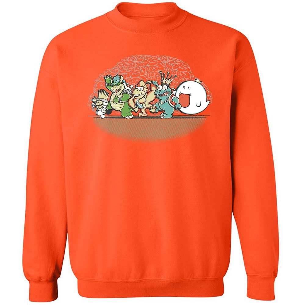 Classic Unisex Sweatshirt - CTNFNNPM - Orange - 12