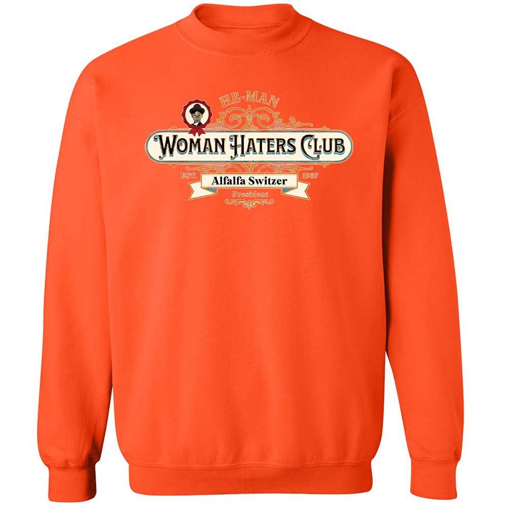 Classic Unisex Sweatshirt - 752A6U2Q - Orange - 12