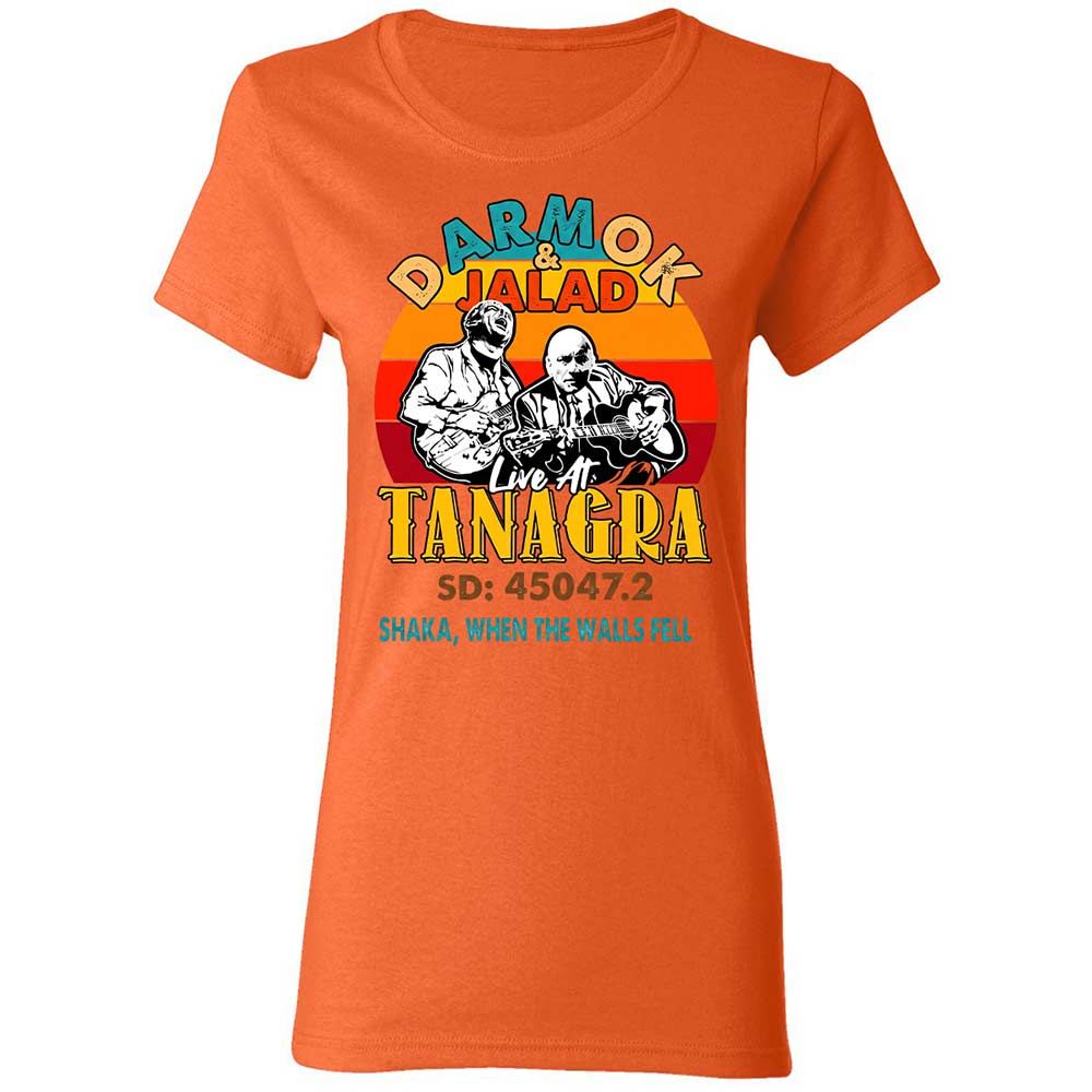 Women's T-Shirt - NX96HQDU - Orange - 12