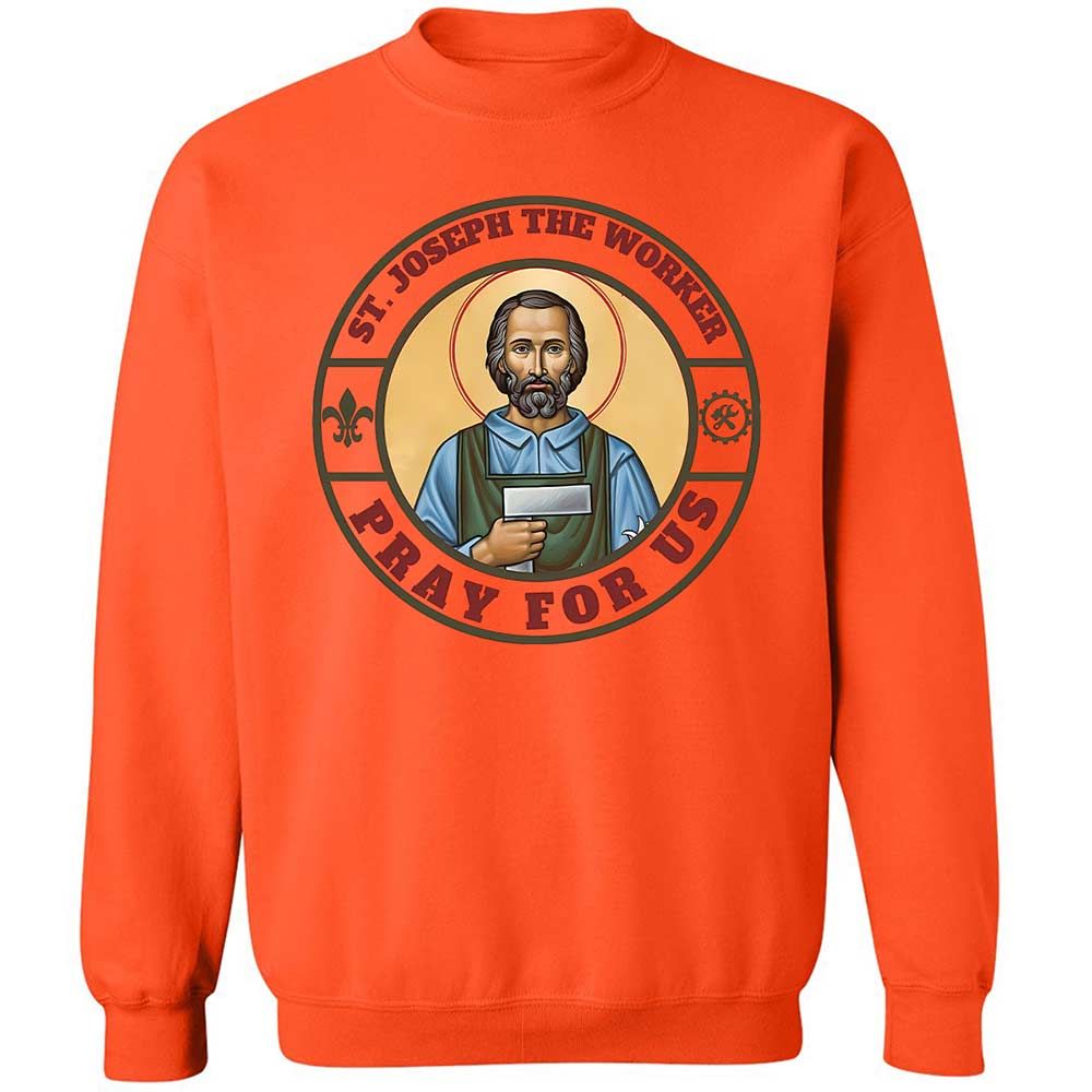 Pray for Us - Orange - 12