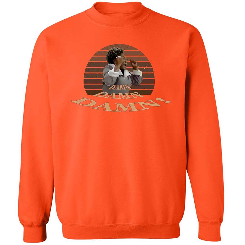 Classic Unisex Sweatshirt - C98CNDC9 - Orange - 12