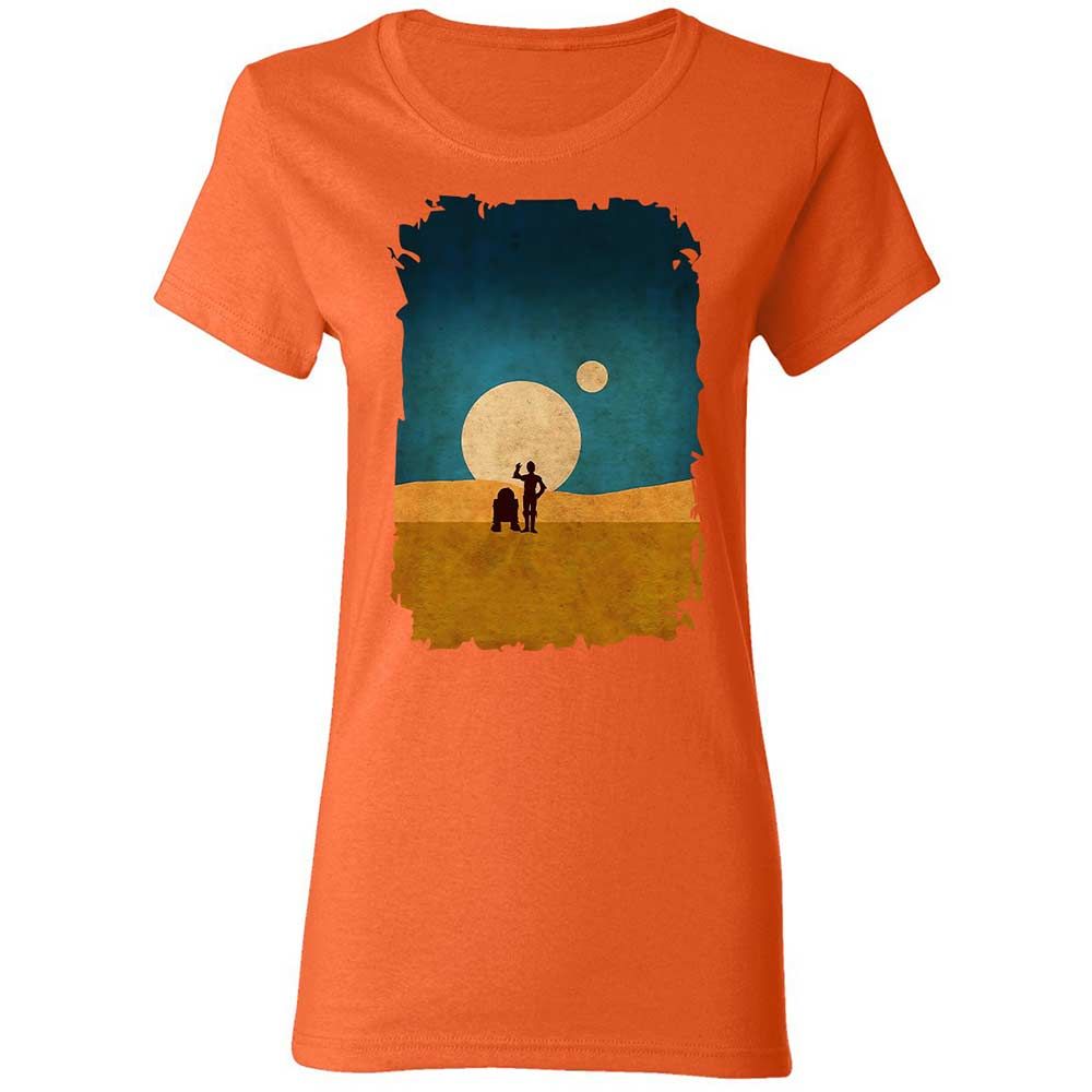 Droids In The Dunes - Orange - 12