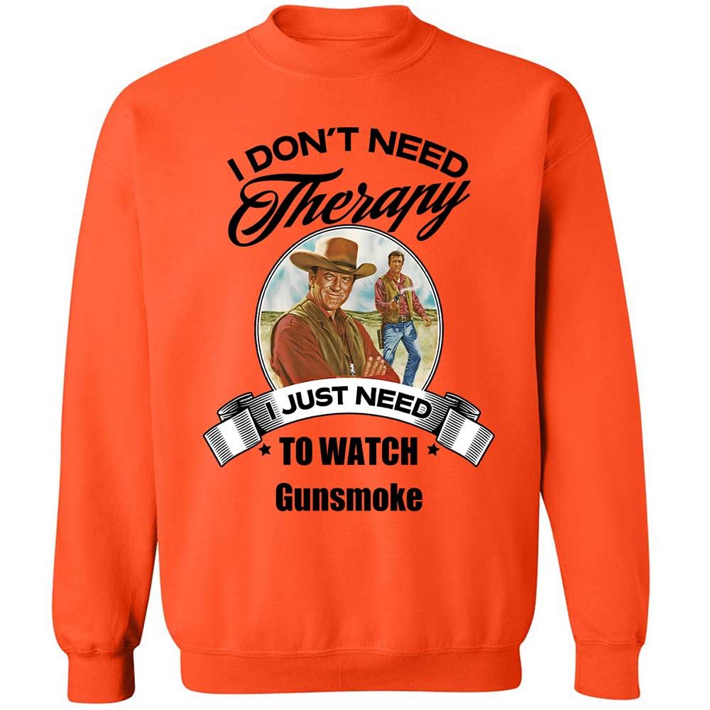 I Don't Need Therapy - Orange - 12