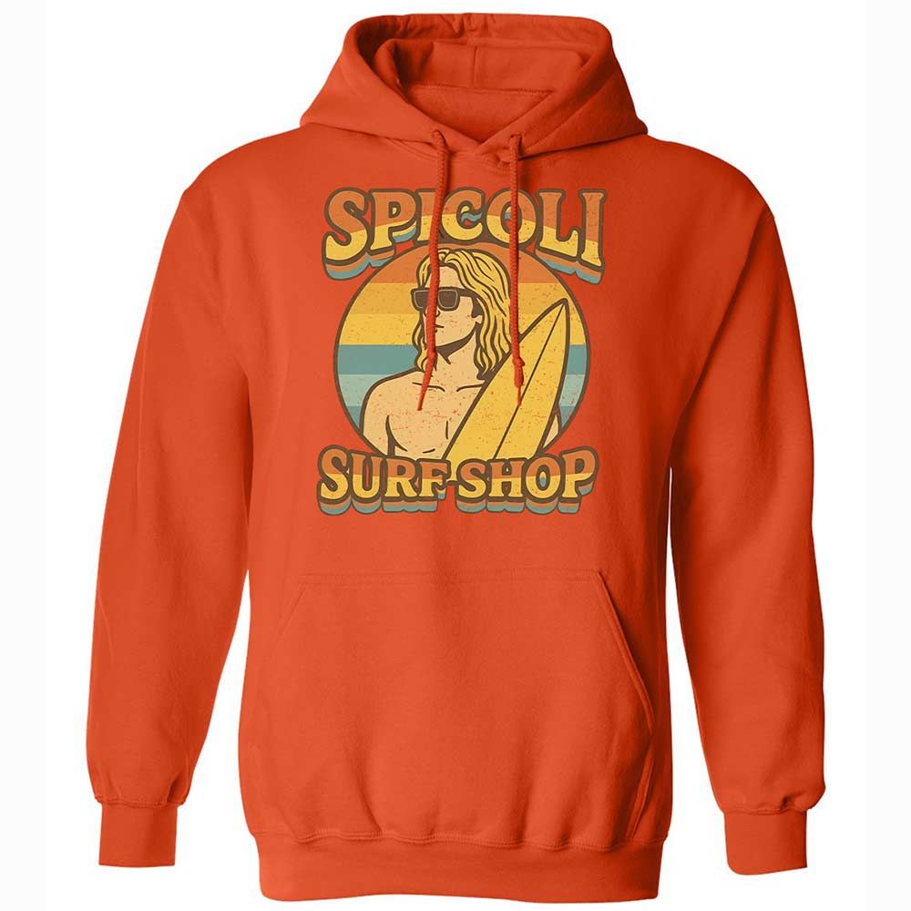 Classic Unisex Hoodie - XF44YVSK - Orange - 12