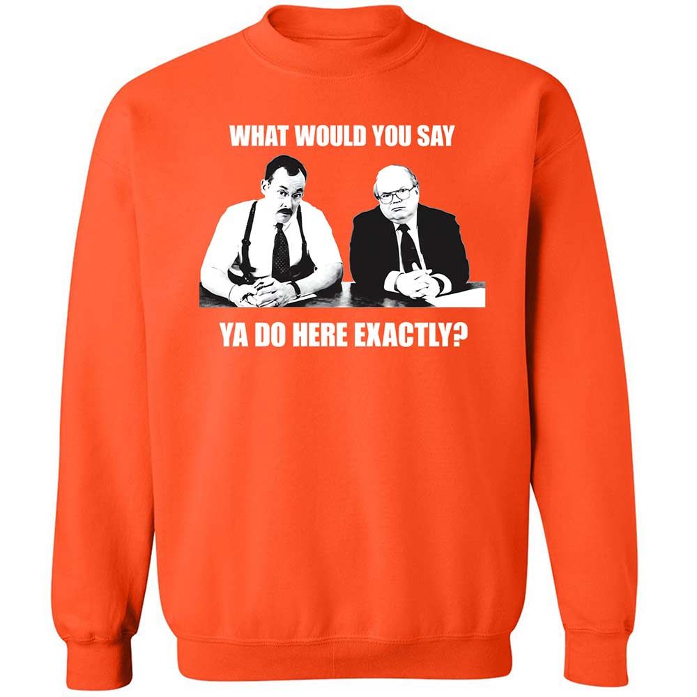 Classic Unisex Sweatshirt - QFY76S96 - Orange - 12